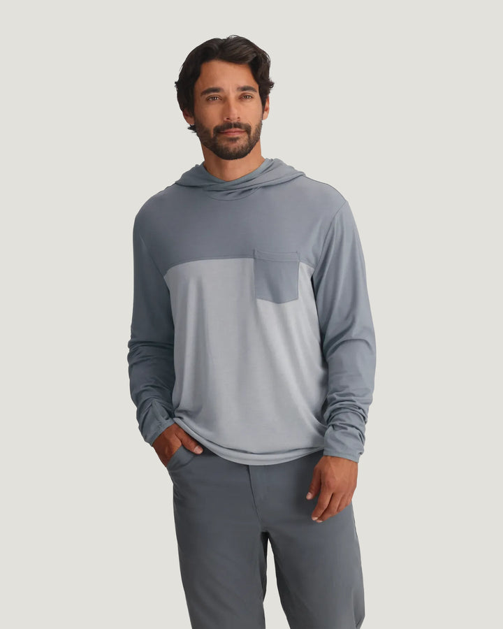 Freefly Men's Bamboo Hybrid Hoodie - Quest Outdoors
