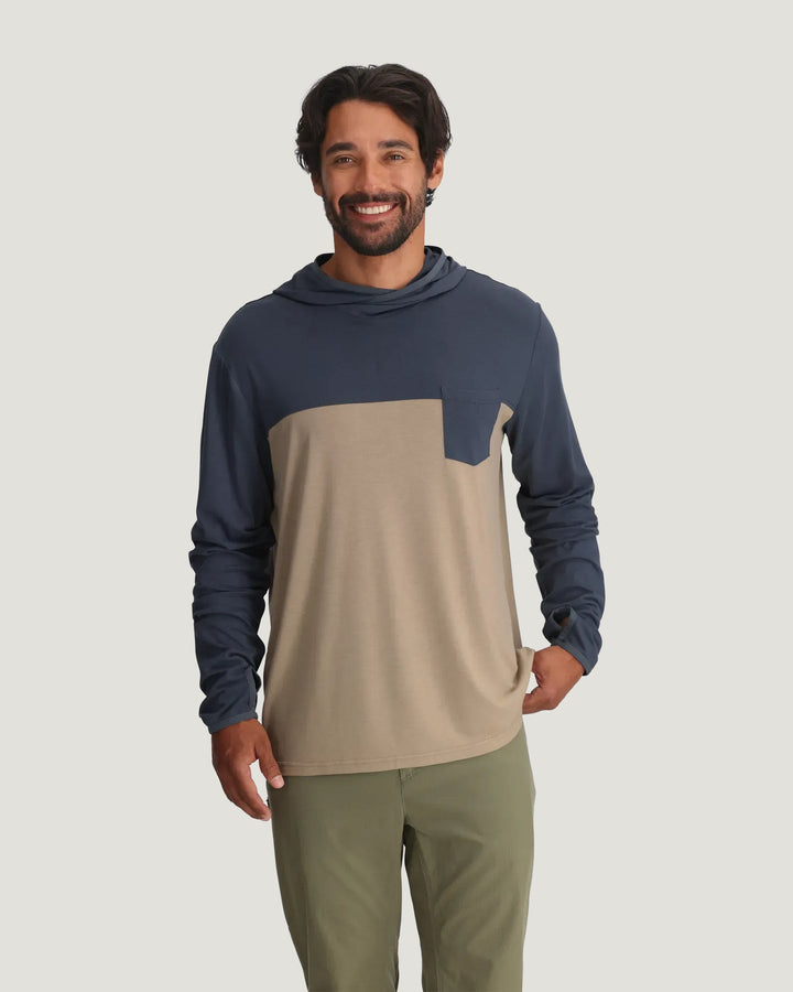Freefly Men's Bamboo Hybrid Hoodie - Quest Outdoors