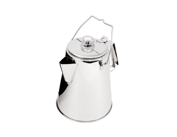 Glacier Stainless Coffee Percolator 14 Cup - Quest Outdoors