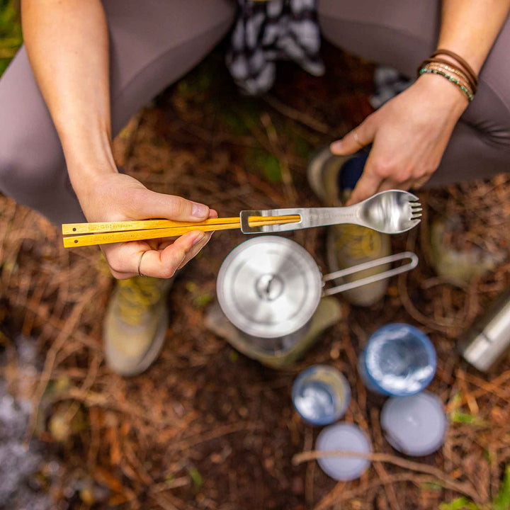 Glacier Stainless Spork + Sticks - Quest Outdoors