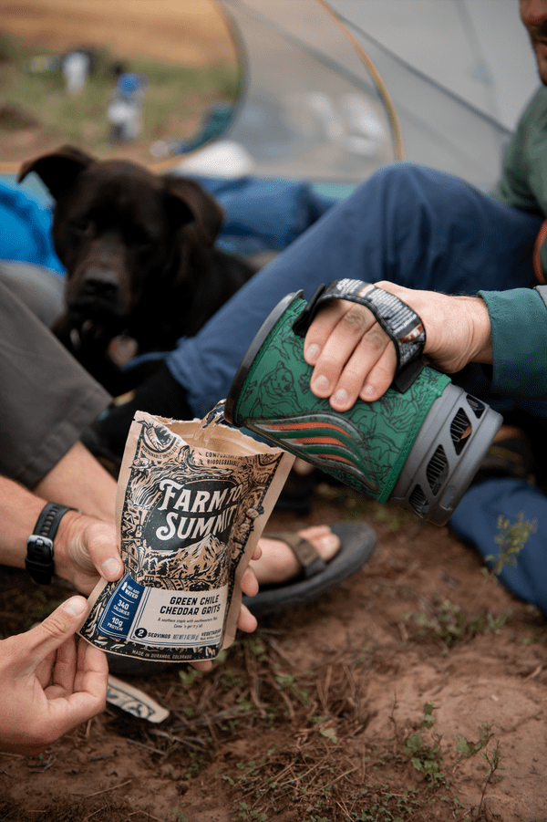 Green Chile Cheddar Grits - Quest Outdoors