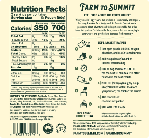 Green Chile Mac and Cheese - Quest Outdoors