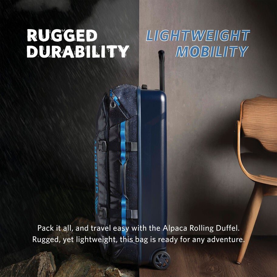 Gregory Alpaca 22" Wheeled Duffel 40L - Quest Outdoors