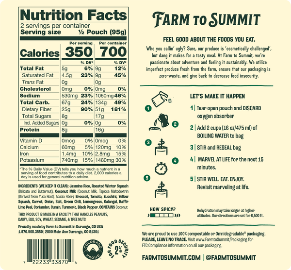 Harvest Green Curry - Quest Outdoors