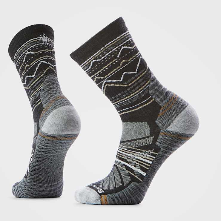 Hike Light Cushion Mountain Range Crew Socks - Quest Outdoors