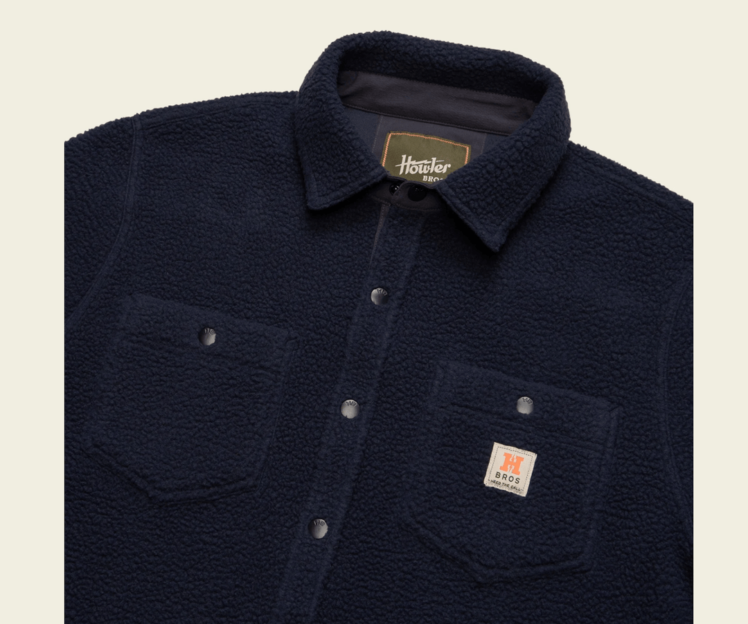 Howler Bros Men's Allegheny Fleece Overshirt - Quest Outdoors