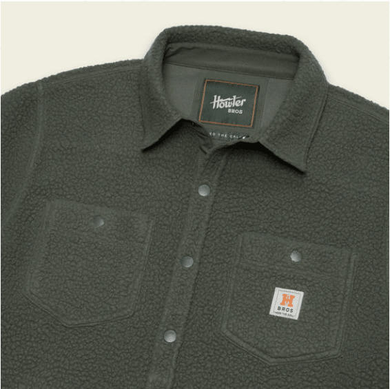Howler Bros Men's Allegheny Fleece Overshirt - Quest Outdoors