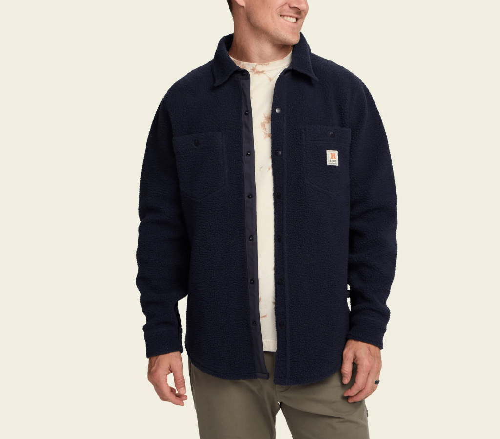 Howler Bros Men's Allegheny Fleece Overshirt - Quest Outdoors