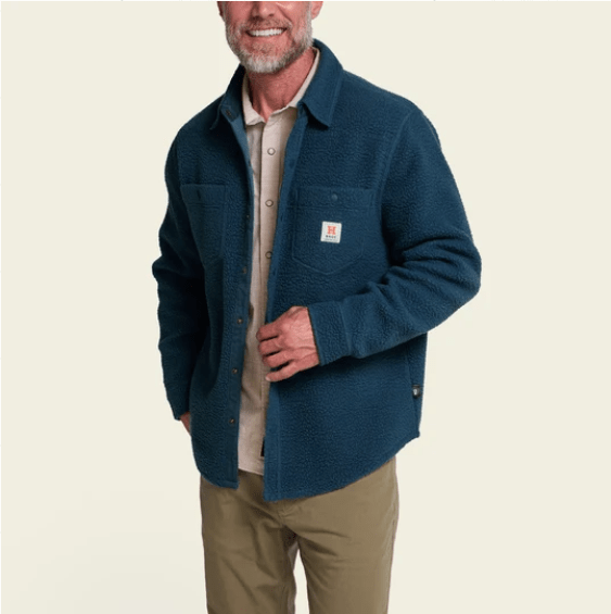 Howler Bros Men's Allegheny Fleece Overshirt - Quest Outdoors