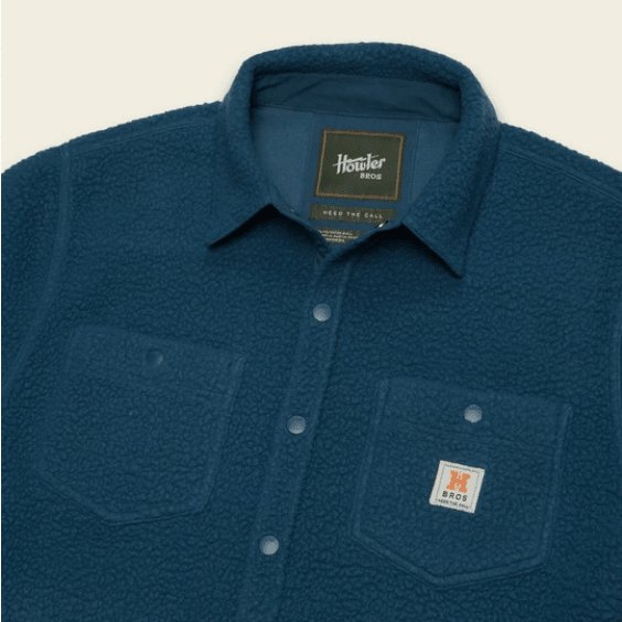 Howler Bros Men's Allegheny Fleece Overshirt - Quest Outdoors