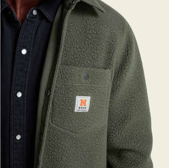 Howler Bros Men's Allegheny Fleece Overshirt - Quest Outdoors