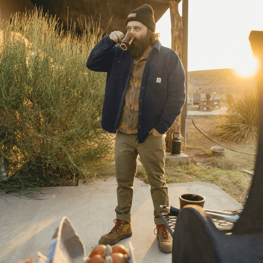 Howler Bros Men's Allegheny Fleece Overshirt - Quest Outdoors