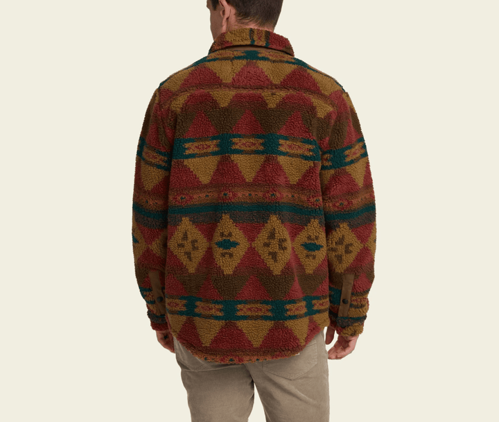 Howler Bros Men's Allegheny Fleece Overshirt - Mitla Motifs - Quest Outdoors