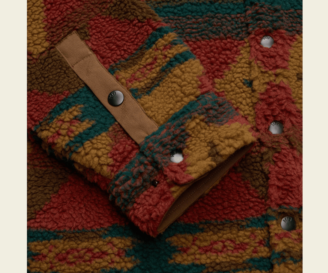 Howler Bros Men's Allegheny Fleece Overshirt - Mitla Motifs - Quest Outdoors