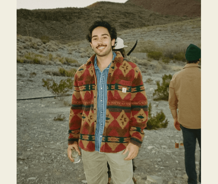 Howler Bros Men's Allegheny Fleece Overshirt - Mitla Motifs - Quest Outdoors