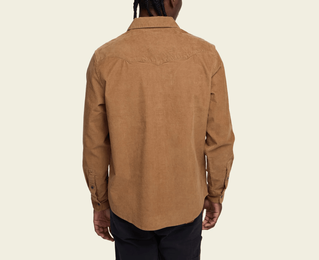 Howler Bros Men's Banning Corduroy Snapshirt - Quest Outdoors