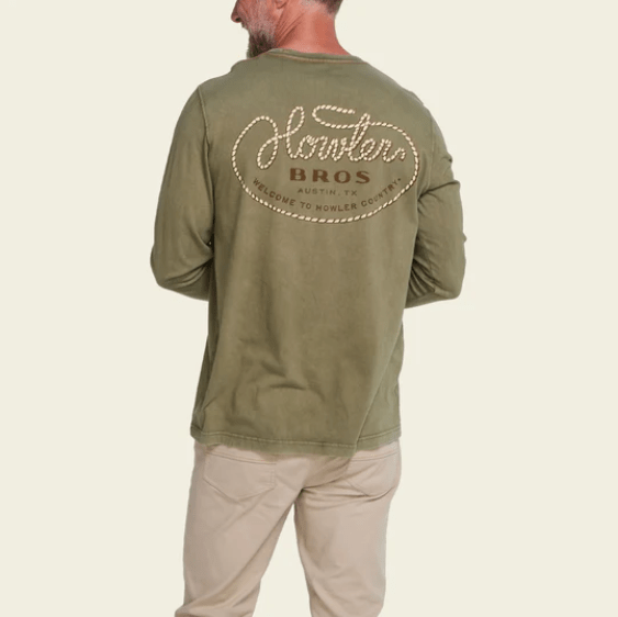 Howler Bros Men's Cotton Longsleeve T-Shirt - Quest Outdoors