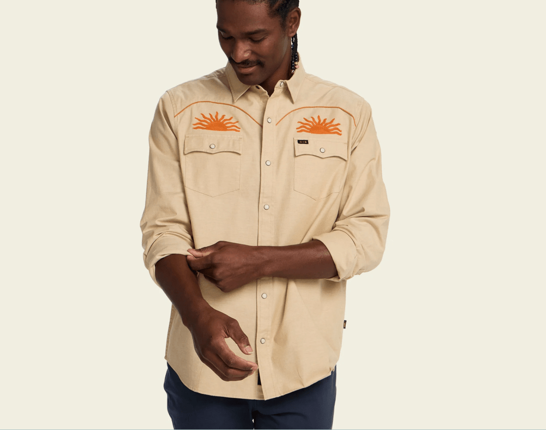 Howler Bros Men's Crosscut Deluxe Longsleeve - El Sol - Quest Outdoors