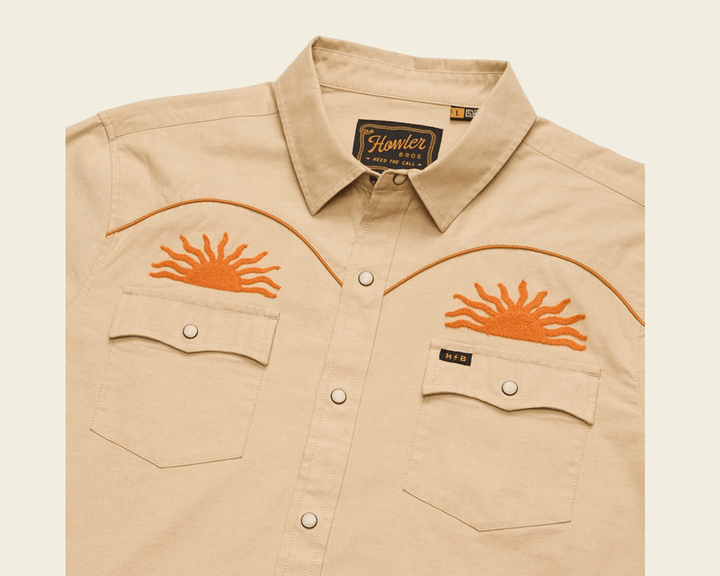 Howler Bros Men's Crosscut Deluxe Longsleeve - El Sol - Quest Outdoors