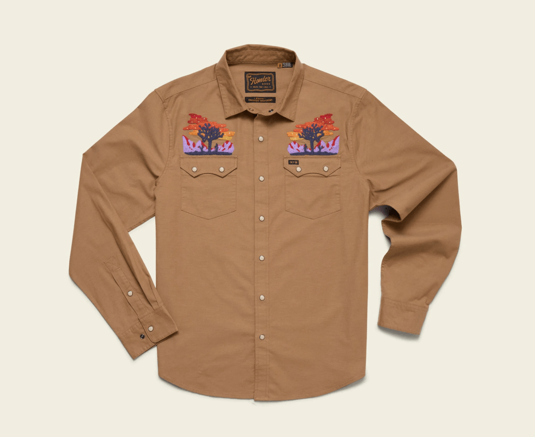 Howler Bros Men's Crosscut Deluxe Longsleeve - Yuccas - Quest Outdoors