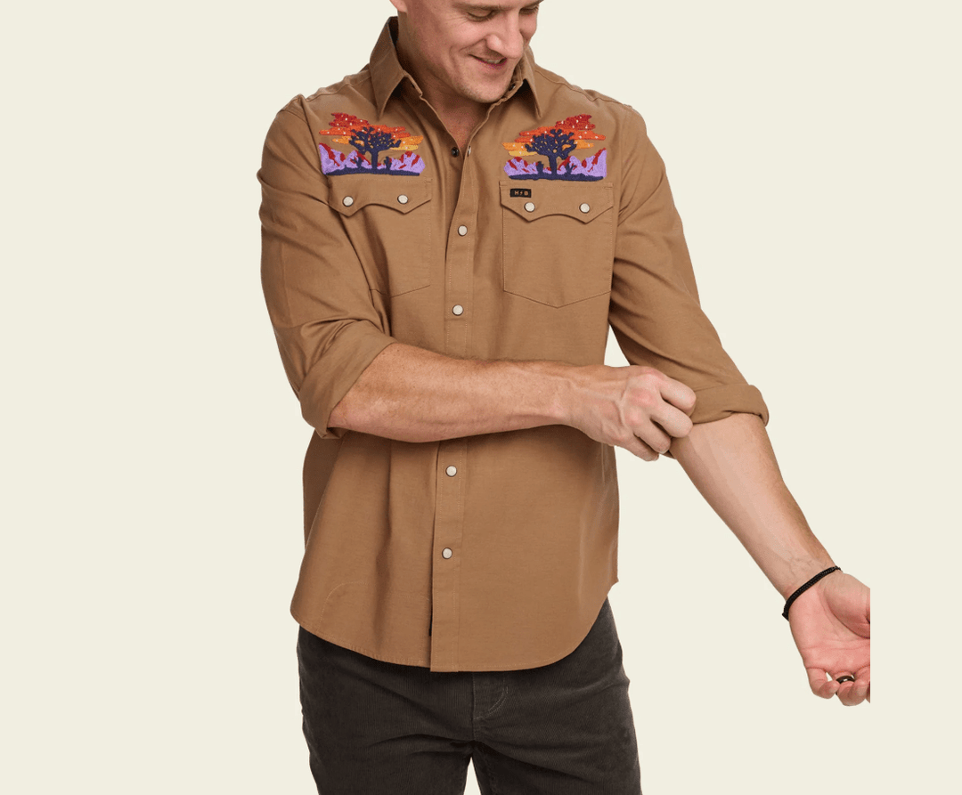 Howler Bros Men's Crosscut Deluxe Longsleeve - Yuccas - Quest Outdoors