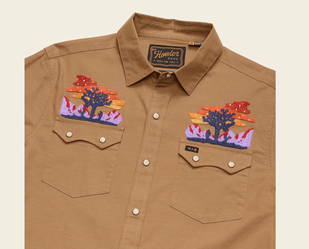 Howler Bros Men's Crosscut Deluxe Longsleeve - Yuccas - Quest Outdoors