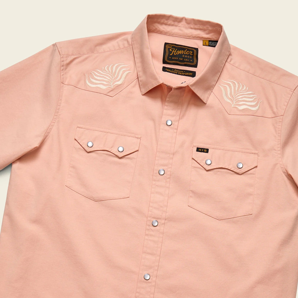 Howler Bros Men's Crosscut Deluxe Snapshirt - Quest Outdoors