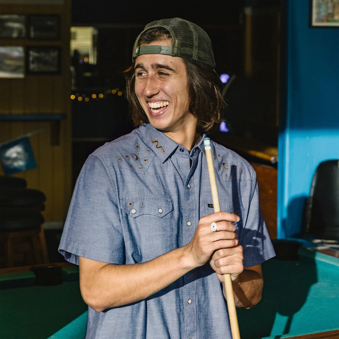 Howler Bros Men's Crosscut Deluxe Snapshirt - Quest Outdoors