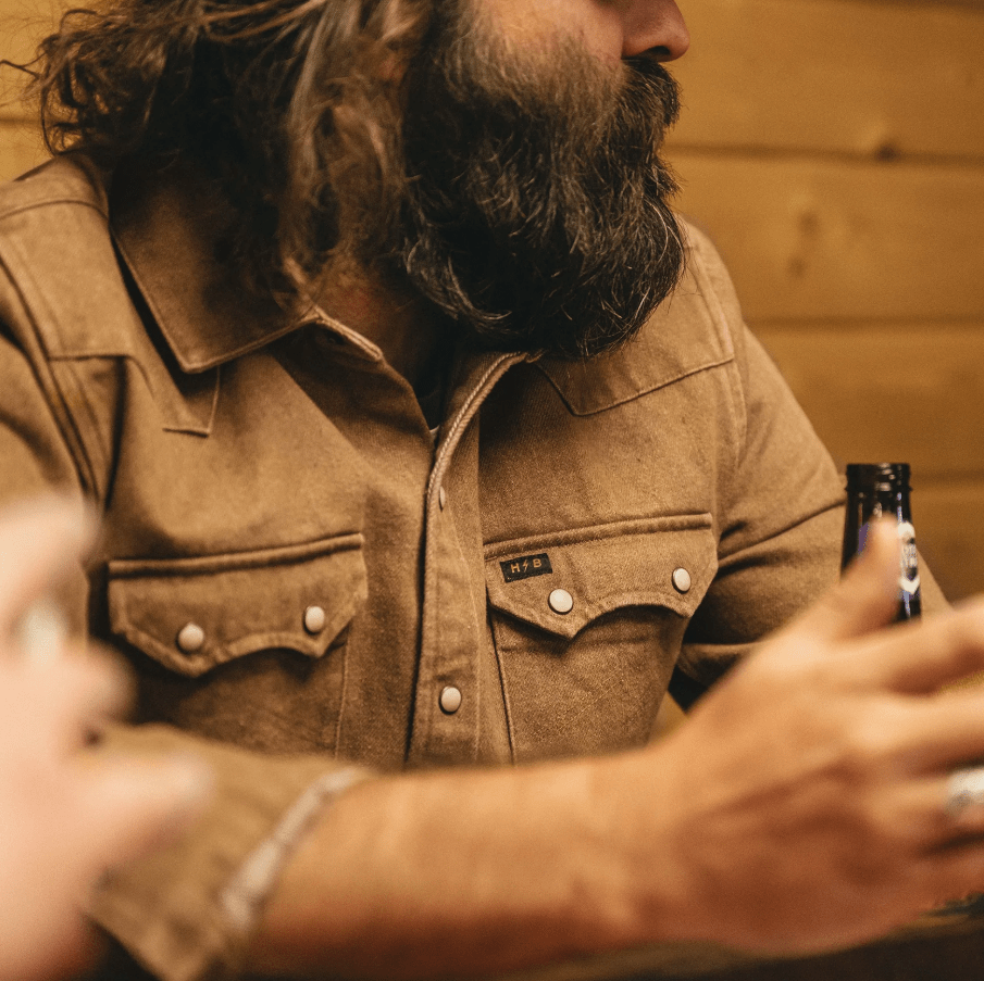 Howler Bros Men's Dust Up Denim Snapshirt - Quest Outdoors