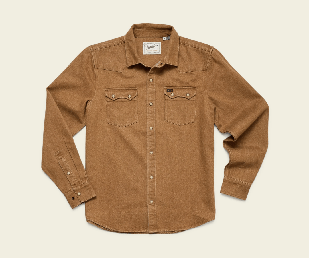 Howler Bros Men's Dust Up Denim Snapshirt - Quest Outdoors