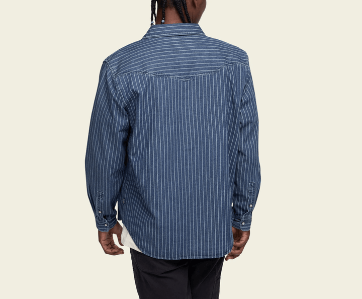 Howler Bros Men's Dust Up Denim Snapshirt - Quest Outdoors