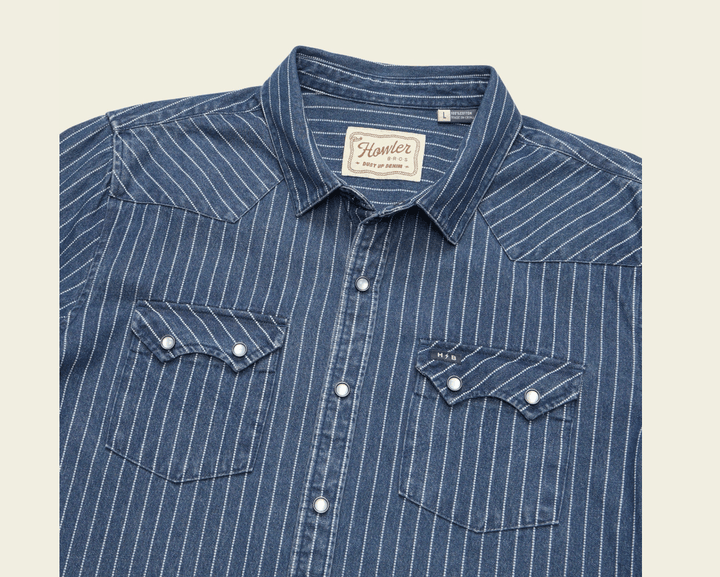 Howler Bros Men's Dust Up Denim Snapshirt - Quest Outdoors