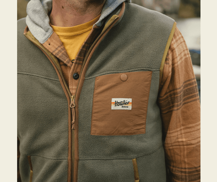 Howler Bros Men's Free Range Fleece Vest - Quest Outdoors