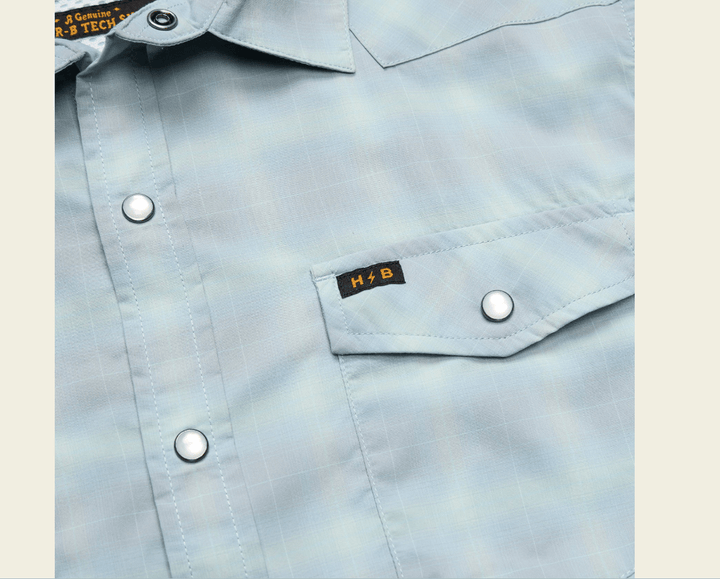 Howler Bros Men's H Bar B Tech Longsleeve - Kent Plaid - Quest Outdoors