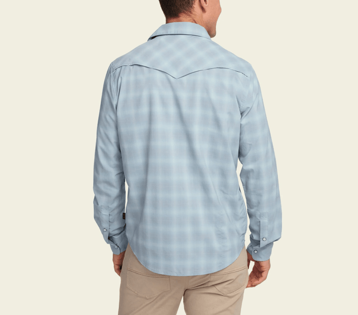 Howler Bros Men's H Bar B Tech Longsleeve - Kent Plaid - Quest Outdoors