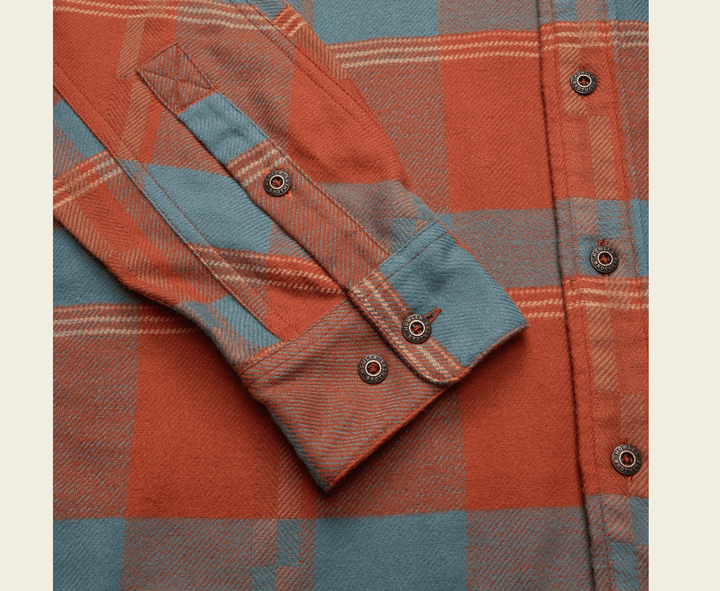 Howler Bros Men's Harker's Flannel - Backdrop Plaid - Quest Outdoors