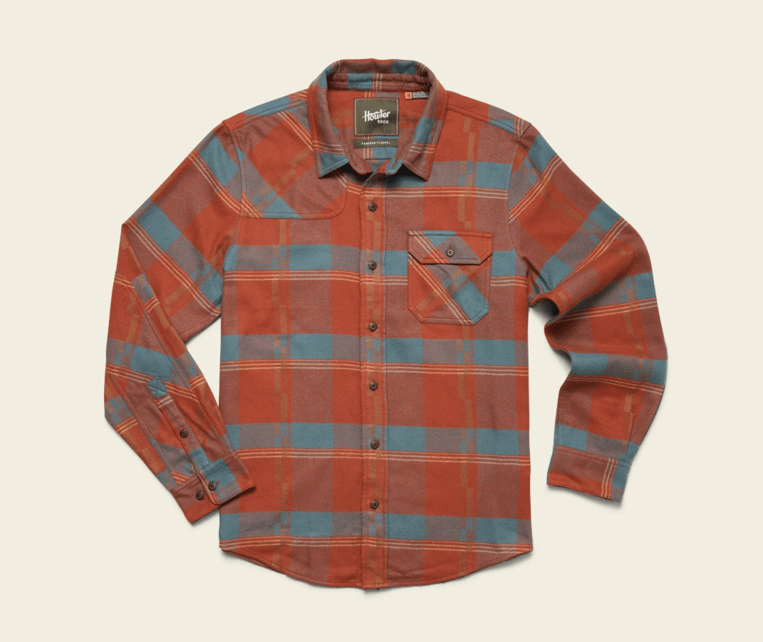 Howler Bros Men's Harker's Flannel - Backdrop Plaid - Quest Outdoors