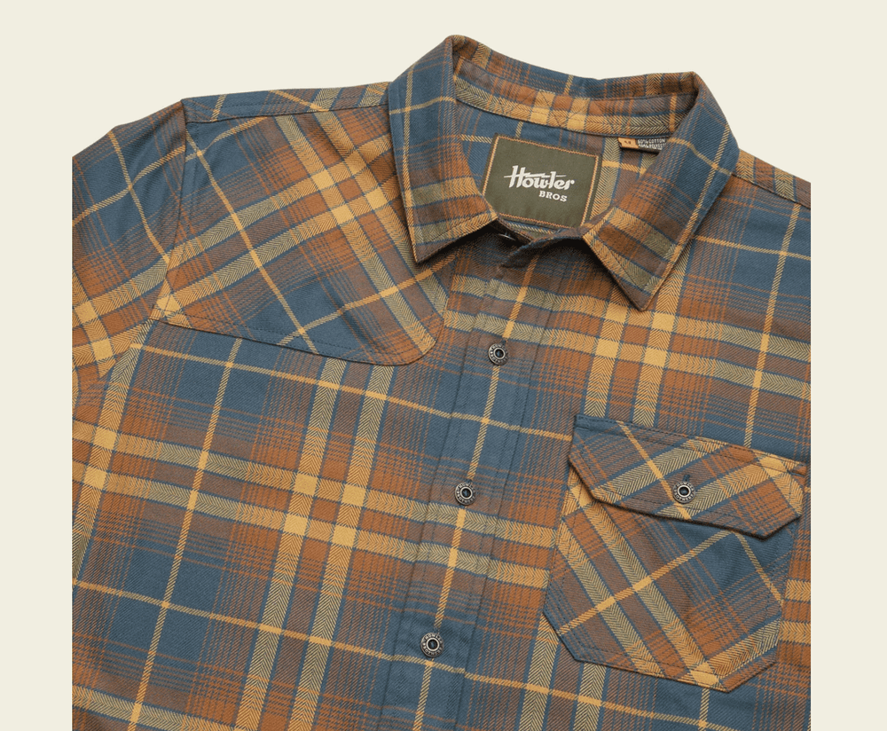 Howler Bros Men's Harker's Flannel - Kempton Plaid - Quest Outdoors