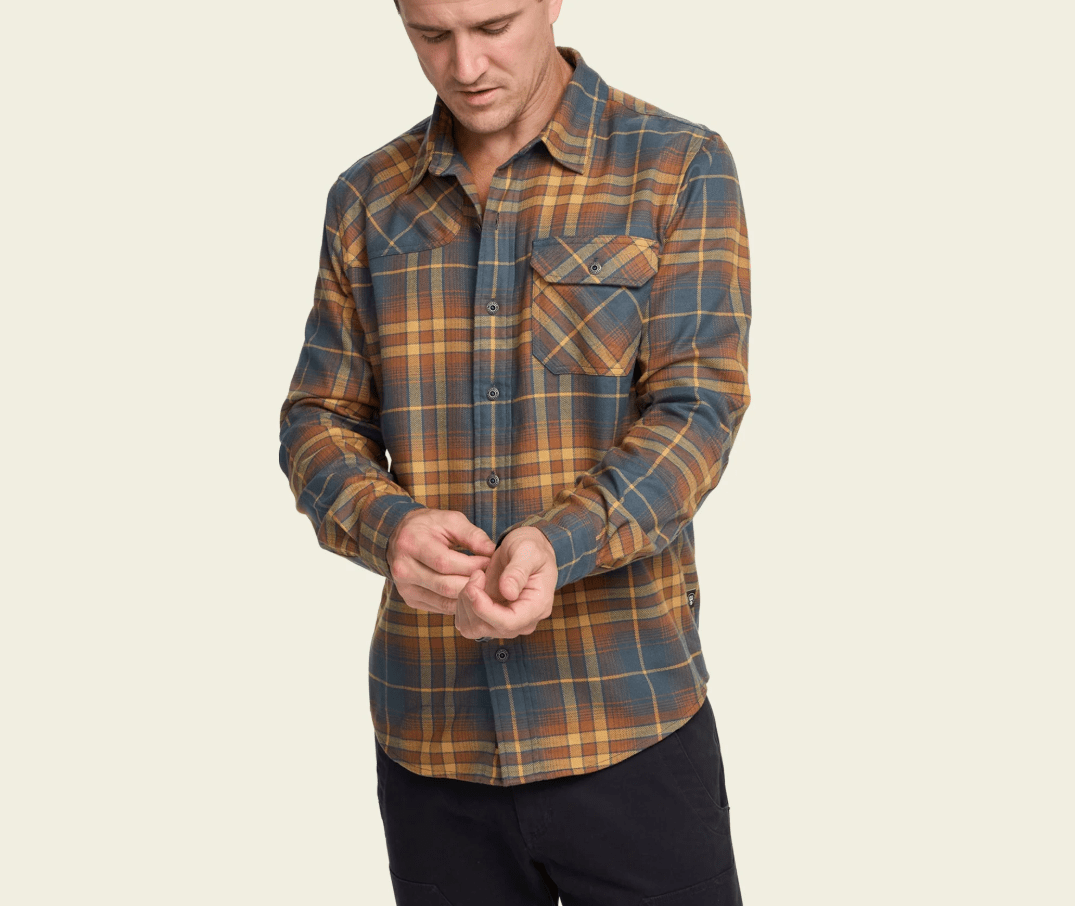 Howler Bros Men's Harker's Flannel - Kempton Plaid - Quest Outdoors