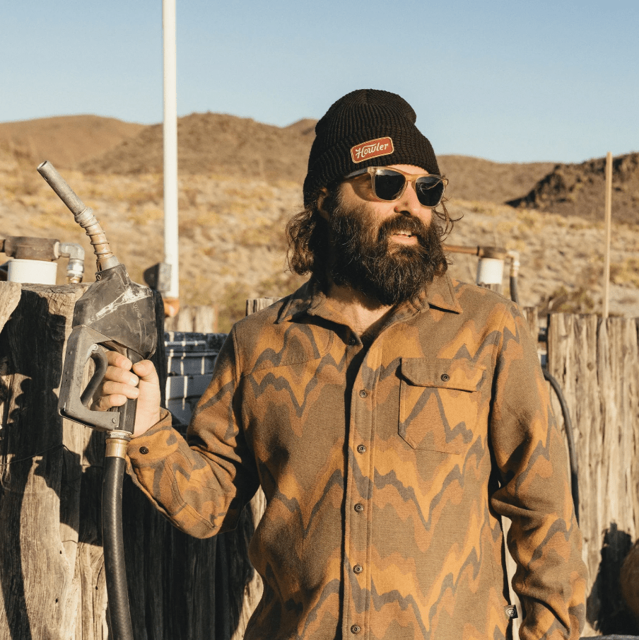 Howler Bros Men's Hawkeye Beanie - Howler Script - Quest Outdoors