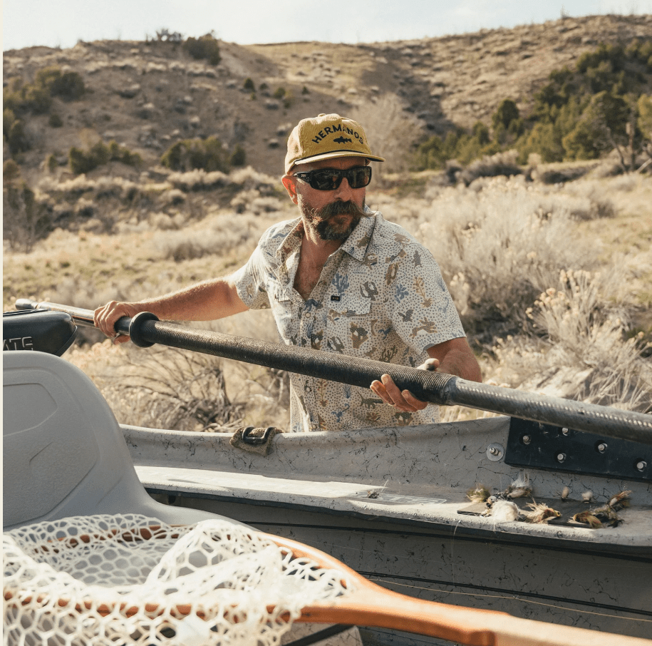 Howler Bros Men's Hermanos Snapback - Old Gold Corduroy - Quest Outdoors