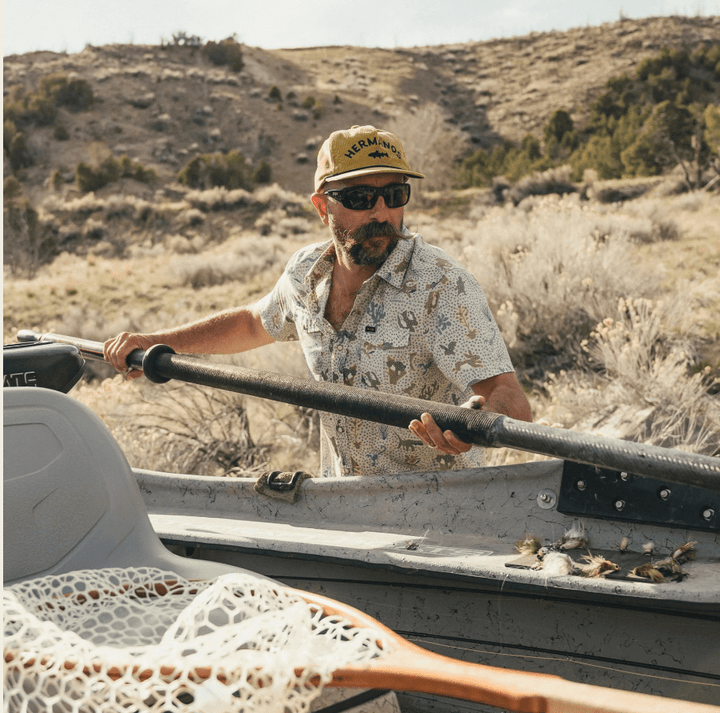 Howler Bros Men's Hermanos Snapback - Old Gold Corduroy - Quest Outdoors