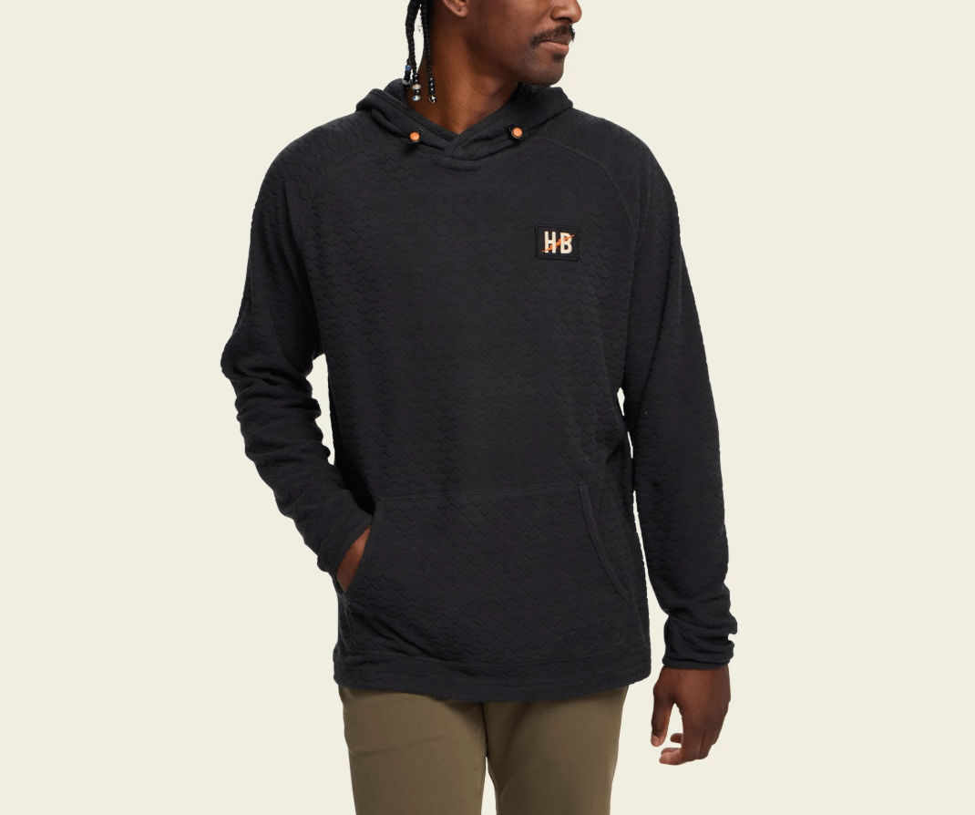 Howler Bros Men's Palo Duro Fleece Hoodie - Mountain Grid - Quest Outdoors