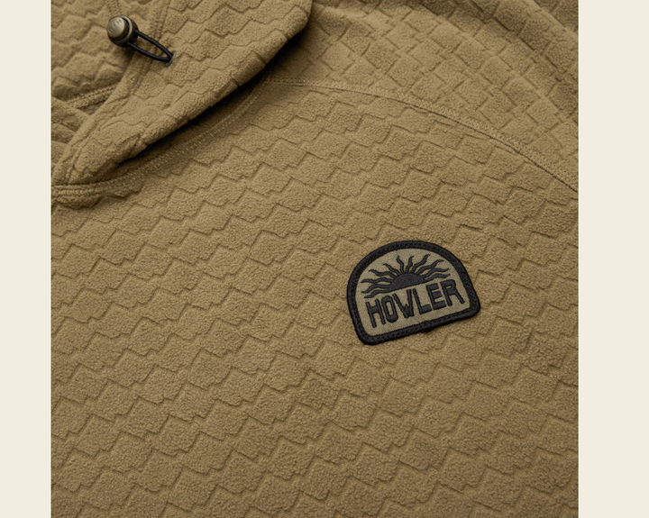 Howler Bros Men's Palo Duro Fleece Hoodie - Mountain Grid - Quest Outdoors