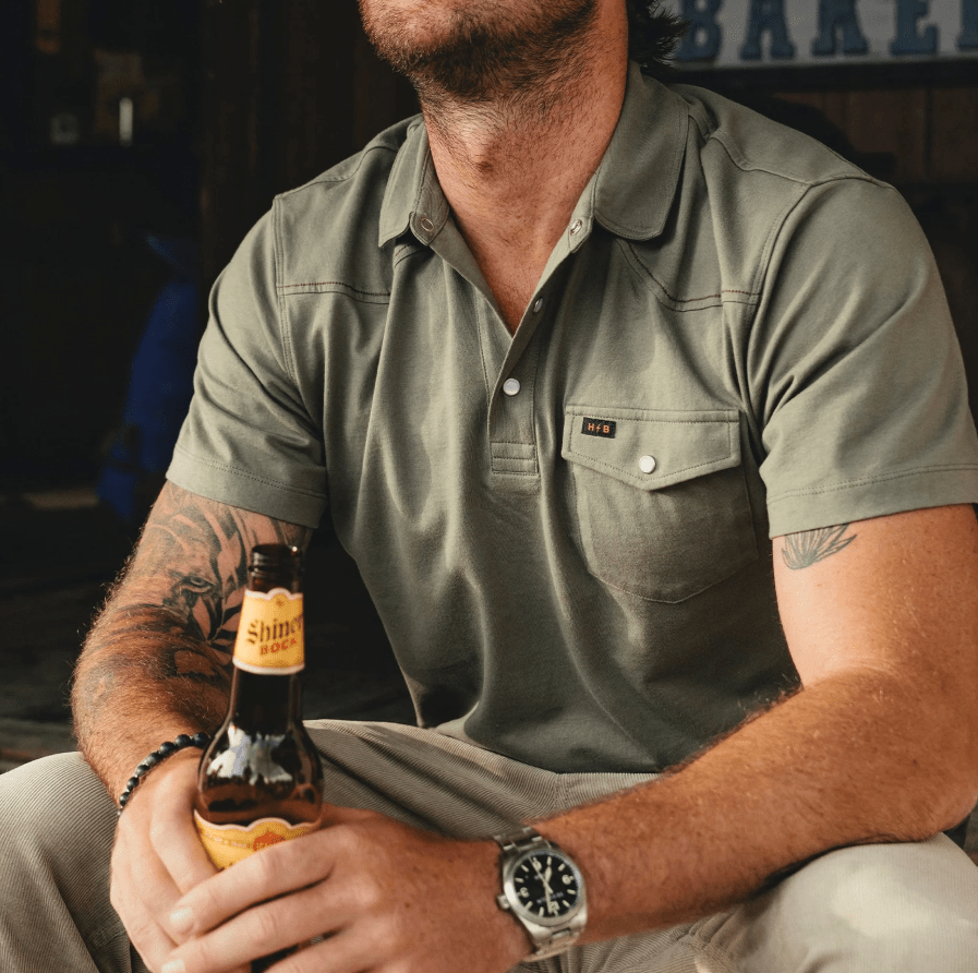 Howler Bros Men's Ranchero Polo - Quest Outdoors