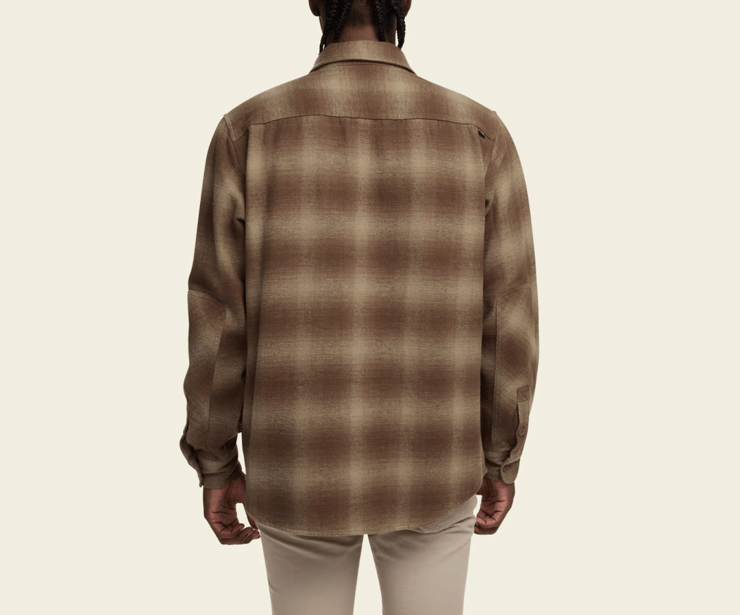 Howler Bros Men's Rodanthe Blanket Flannel - Emmett Plaid : Aloe - Quest Outdoors