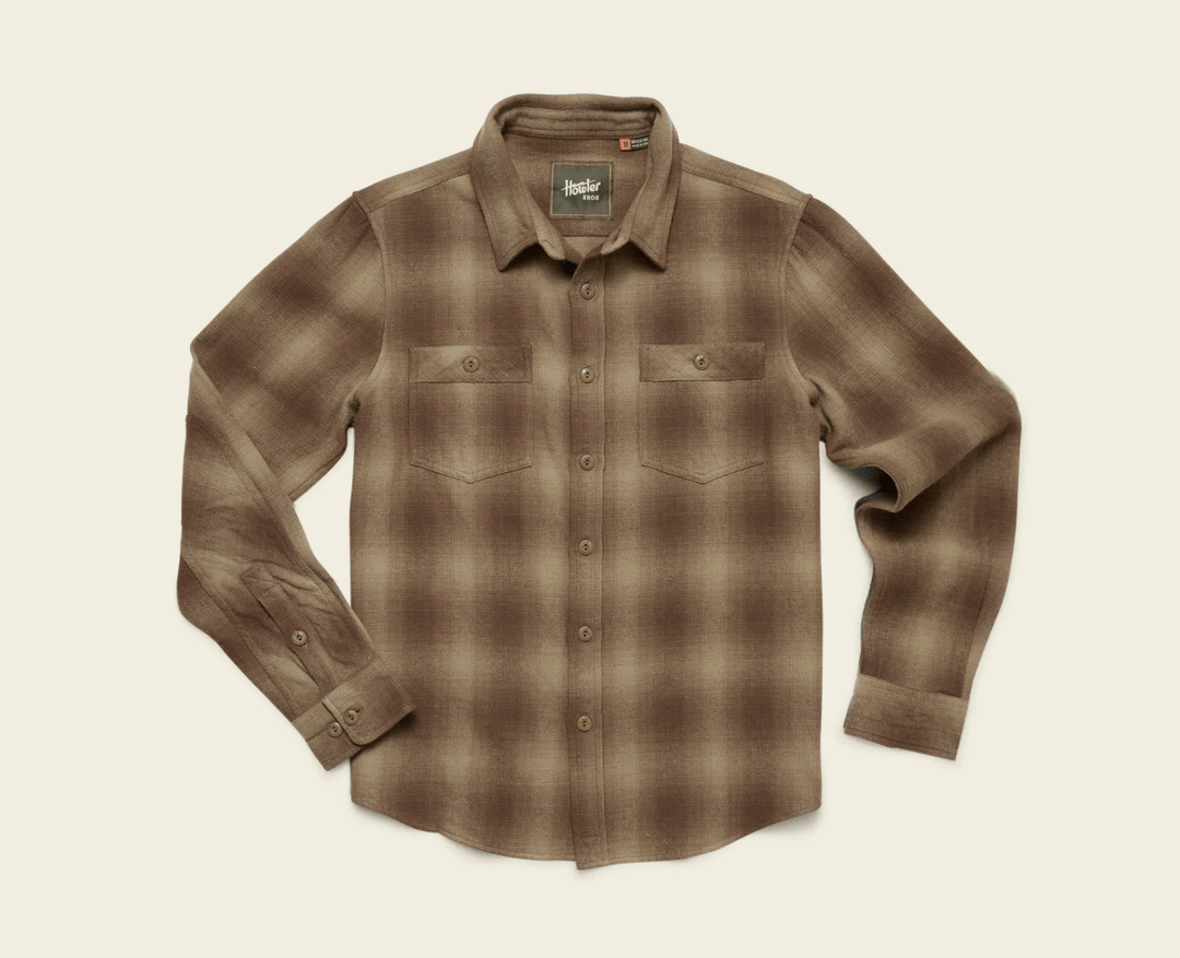 Howler Bros Men's Rodanthe Blanket Flannel - Emmett Plaid : Aloe - Quest Outdoors