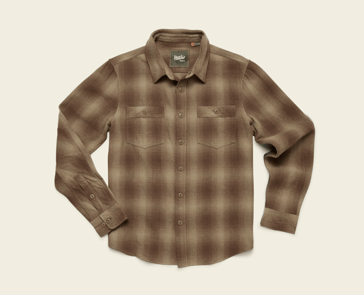 Howler Bros Men's Rodanthe Blanket Flannel - Emmett Plaid : Aloe - Quest Outdoors