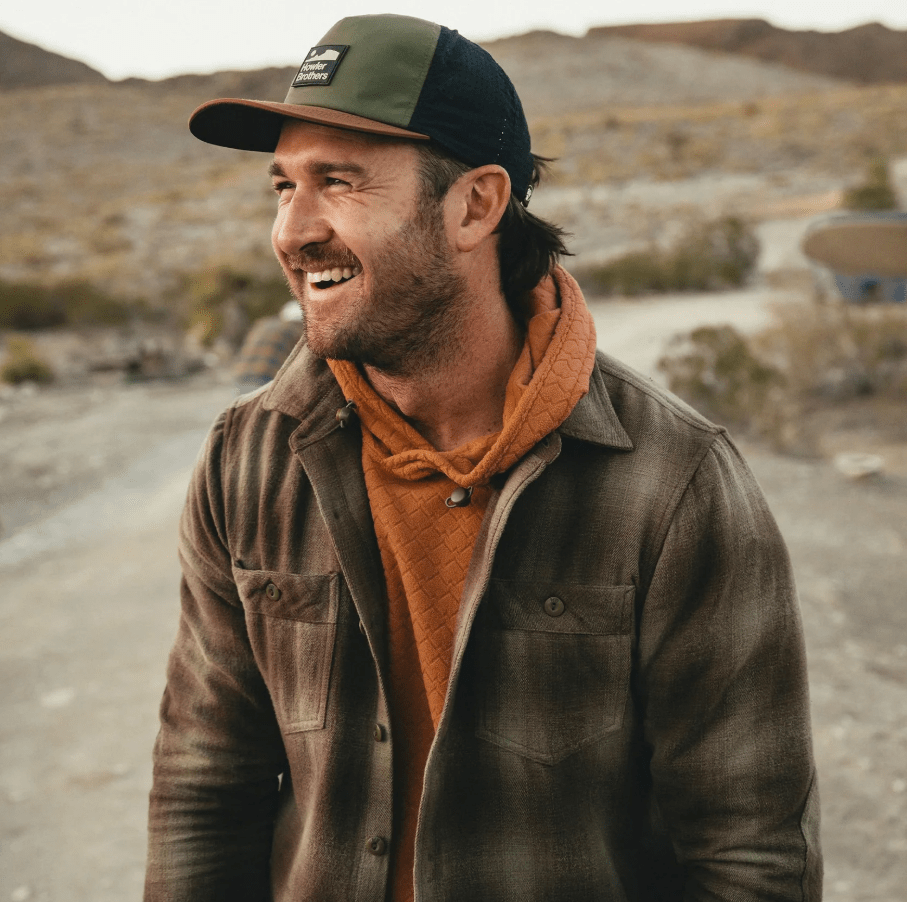 Howler Bros Men's Rodanthe Blanket Flannel - Emmett Plaid : Aloe - Quest Outdoors