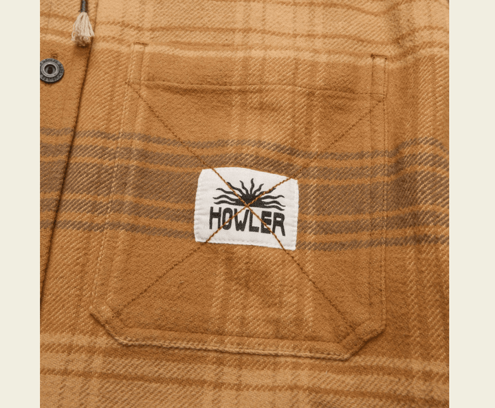 Howler Bros Men's Salvo Hooded Blanket Flannel - Mesa Plaid - Quest Outdoors